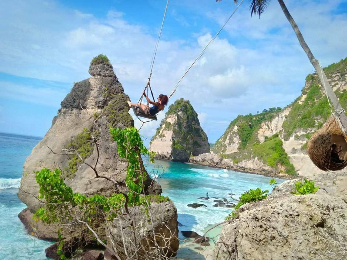 Kubu Artha Bungalow Nusa Penida Ped Kültér fotó